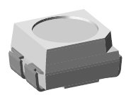 VLMW32U2AA, Мощный миниатюрный светодиод в корпусе PLCC-4